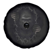 Angry Gorilla Face On Cracked Wall Spare Tire Cover Animal Lover Gift - Wonder Print Shop