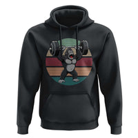 Fitness Lover Gift Hoodie Powerlifting Gorilla Strength - Wonder Print Shop