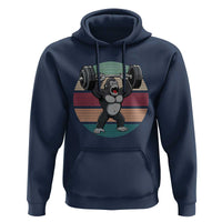 Fitness Lover Gift Hoodie Powerlifting Gorilla Strength - Wonder Print Shop