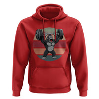 Fitness Lover Gift Hoodie Powerlifting Gorilla Strength - Wonder Print Shop