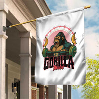 Fitness Lover Gift Garden Flag Gorilla Mode - Wonder Print Shop
