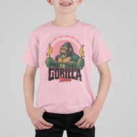 Fitness Lover Gift T Shirt For Kid Gorilla Mode - Wonder Print Shop