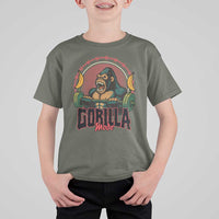 Fitness Lover Gift T Shirt For Kid Gorilla Mode - Wonder Print Shop