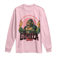 Fitness Lover Gift Long Sleeve Shirt Gorilla Mode - Wonder Print Shop