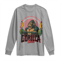 Fitness Lover Gift Long Sleeve Shirt Gorilla Mode - Wonder Print Shop
