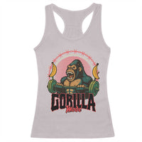 Fitness Lover Gift Racerback Tank Top Gorilla Mode - Wonder Print Shop