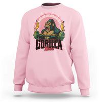 Fitness Lover Gift Sweatshirt Gorilla Mode - Wonder Print Shop