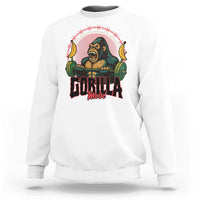Fitness Lover Gift Sweatshirt Gorilla Mode - Wonder Print Shop
