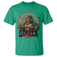 Fitness Lover Gift T Shirt Gorilla Mode - Wonder Print Shop