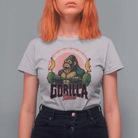 Fitness Lover Gift T Shirt For Women Gorilla Mode - Wonder Print Shop