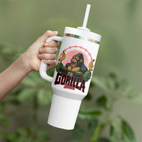 Fitness Lover Gift Tumbler With Handle Gorilla Mode