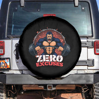 Zero Excuses Spare Tire Cover Gorilla Fitness Lover Gift - Wonder Print Shop
