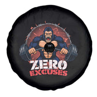 Zero Excuses Spare Tire Cover Gorilla Fitness Lover Gift - Wonder Print Shop