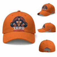 Zero Excuses Baseball Cap Gorilla Fitness Lover Gift