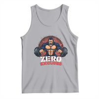 Zero Excuses Tank Top Gorilla Fitness Lover Gift - Wonder Print Shop