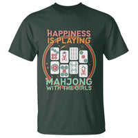 Happiness Is Playing Mahjong With The Girls T Shirt Mahjong Time - Wonder Print Shop