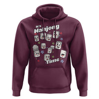 It Is Mahjong Time Hoodie Mahjong Lover Gift - Wonder Print Shop