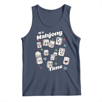 It Is Mahjong Time Tank Top Mahjong Lover Gift - Wonder Print Shop