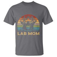 Lab Mom T Shirt Retro Sunset Dog Mom Gift - Wonder Print Shop