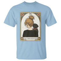 Black Labrador Mom T Shirt Funny Tarot Card Dog Lover Gift - Wonder Print Shop