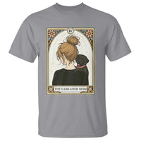 Black Labrador Mom T Shirt Funny Tarot Card Dog Lover Gift - Wonder Print Shop