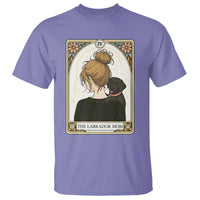 Black Labrador Mom T Shirt Funny Tarot Card Dog Lover Gift - Wonder Print Shop