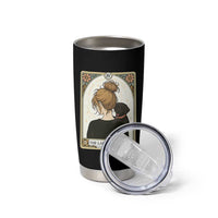 Black Labrador Mom Tumbler Cup Funny Tarot Card Dog Lover Gift - Wonder Print Shop