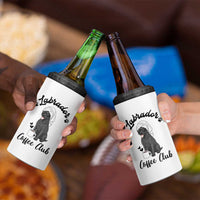 Labrador Coffee Club 4 in 1 Can Cooler Tumbler Funny Dog Lover Gift - Wonder Print Shop