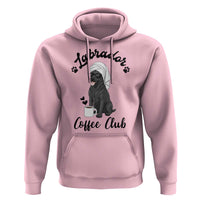 Labrador Coffee Club Hoodie Funny Dog Lover Gift - Wonder Print Shop