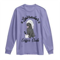 Labrador Coffee Club Long Sleeve Shirt Funny Dog Lover Gift - Wonder Print Shop
