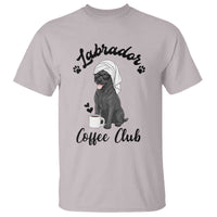 Labrador Coffee Club T Shirt Funny Dog Lover Gift - Wonder Print Shop