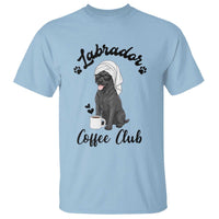 Labrador Coffee Club T Shirt Funny Dog Lover Gift - Wonder Print Shop