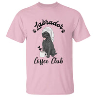 Labrador Coffee Club T Shirt Funny Dog Lover Gift - Wonder Print Shop
