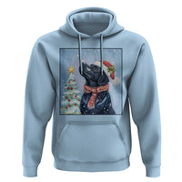 Cute Black Lab Christmas Hoodie Holiday Dog Lover Gift Idea - Wonder Print Shop
