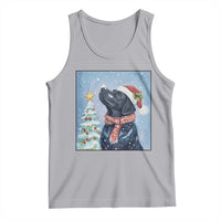 Cute Black Lab Christmas Tank Top Holiday Dog Lover Gift Idea - Wonder Print Shop