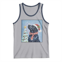 Cute Black Lab Christmas Tank Top Holiday Dog Lover Gift Idea - Wonder Print Shop