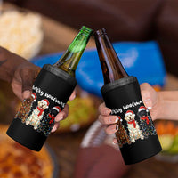 Funny Merry Woofmas 4 in 1 Can Cooler Tumbler Labrador Funny Christmas Dog Lover Gift - Wonder Print Shop
