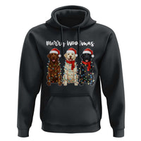Funny Merry Woofmas Hoodie Labrador Funny Christmas Dog Lover Gift - Wonder Print Shop