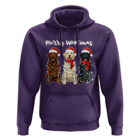 Funny Merry Woofmas Hoodie Labrador Funny Christmas Dog Lover Gift - Wonder Print Shop