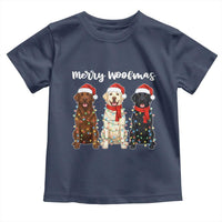 Funny Merry Woofmas Toddler T Shirt Labrador Funny Christmas Dog Lover Gift - Wonder Print Shop