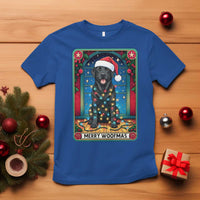 Merry Woofmas T Shirt Funny Tarot Card Labrador Retriever Christmas Gift - Wonder Print Shop