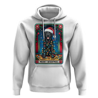 Merry Woofmas Hoodie Funny Tarot Card Labrador Retriever Christmas Gift - Wonder Print Shop