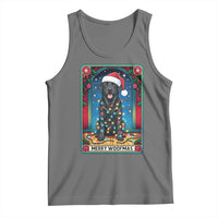 Merry Woofmas Tank Top Funny Tarot Card Labrador Retriever Christmas Gift - Wonder Print Shop
