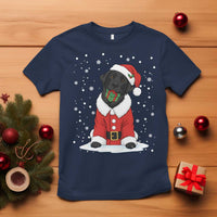 Black Labrador Santa T Shirt Funny Christmas Dog Lover Gift - Wonder Print Shop