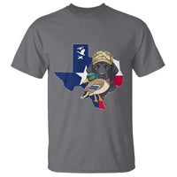 Funny Texas Duck Hunting Season T Shirt Black Labrador Hunter Gift - Wonder Print Shop