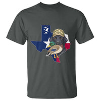 Funny Texas Duck Hunting Season T Shirt Black Labrador Hunter Gift - Wonder Print Shop