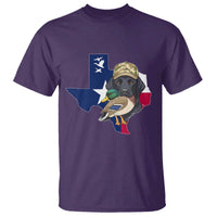 Funny Texas Duck Hunting Season T Shirt Black Labrador Hunter Gift - Wonder Print Shop