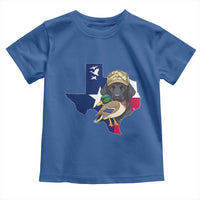 Funny Texas Duck Hunting Season Toddler T Shirt Black Labrador Hunter Gift - Wonder Print Shop