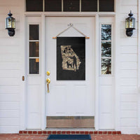 Georgia Duck Hunting Season Garden Flag Labrador Retriever Hunter Gift - Wonder Print Shop