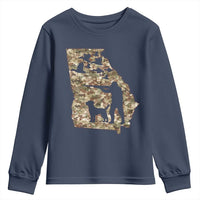 Georgia Duck Hunting Season Youth Sweatshirt Labrador Retriever Hunter Gift - Wonder Print Shop